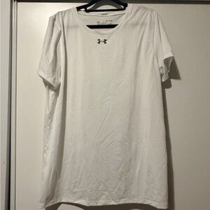 Under Armour Women’s Heat Tech Classic White Tee